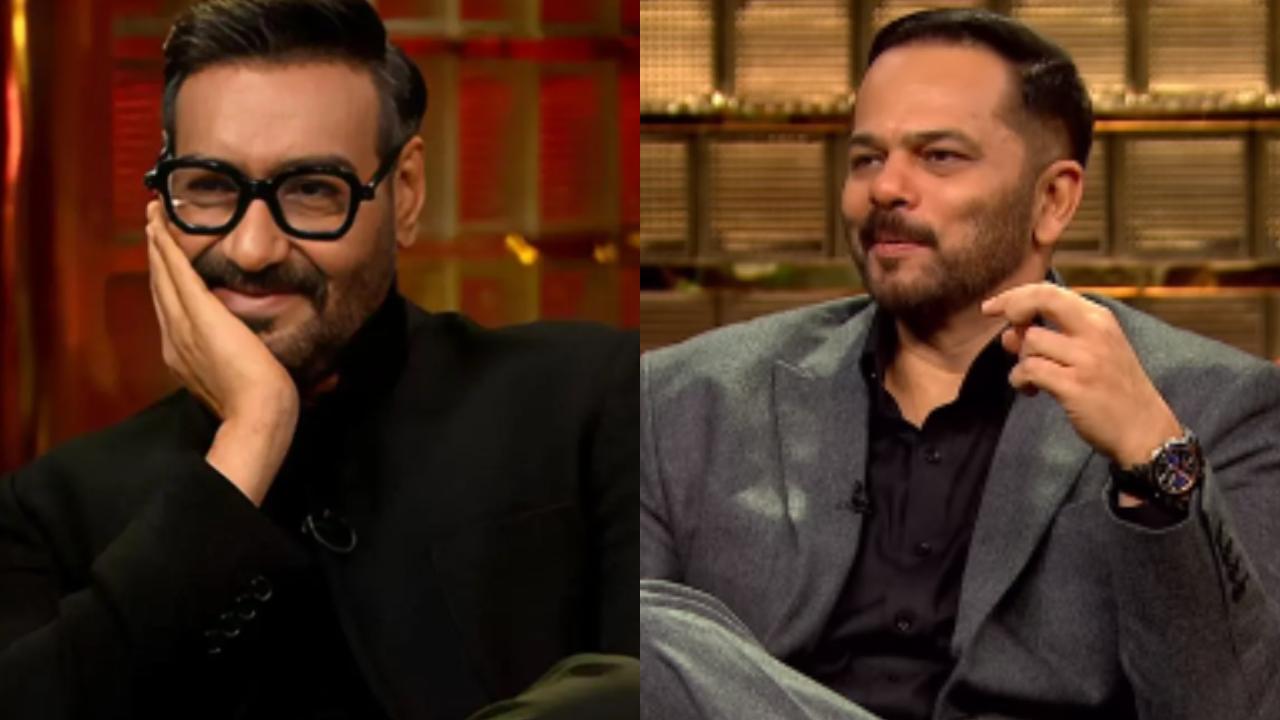 Ajay Devgn and Rohit Shetty appeared on the couch as they talked about films, family, and the industry. Karan spoke about his rift with Ajay in the past, and the latter said that it was just because of a misunderstanding which is resolved now