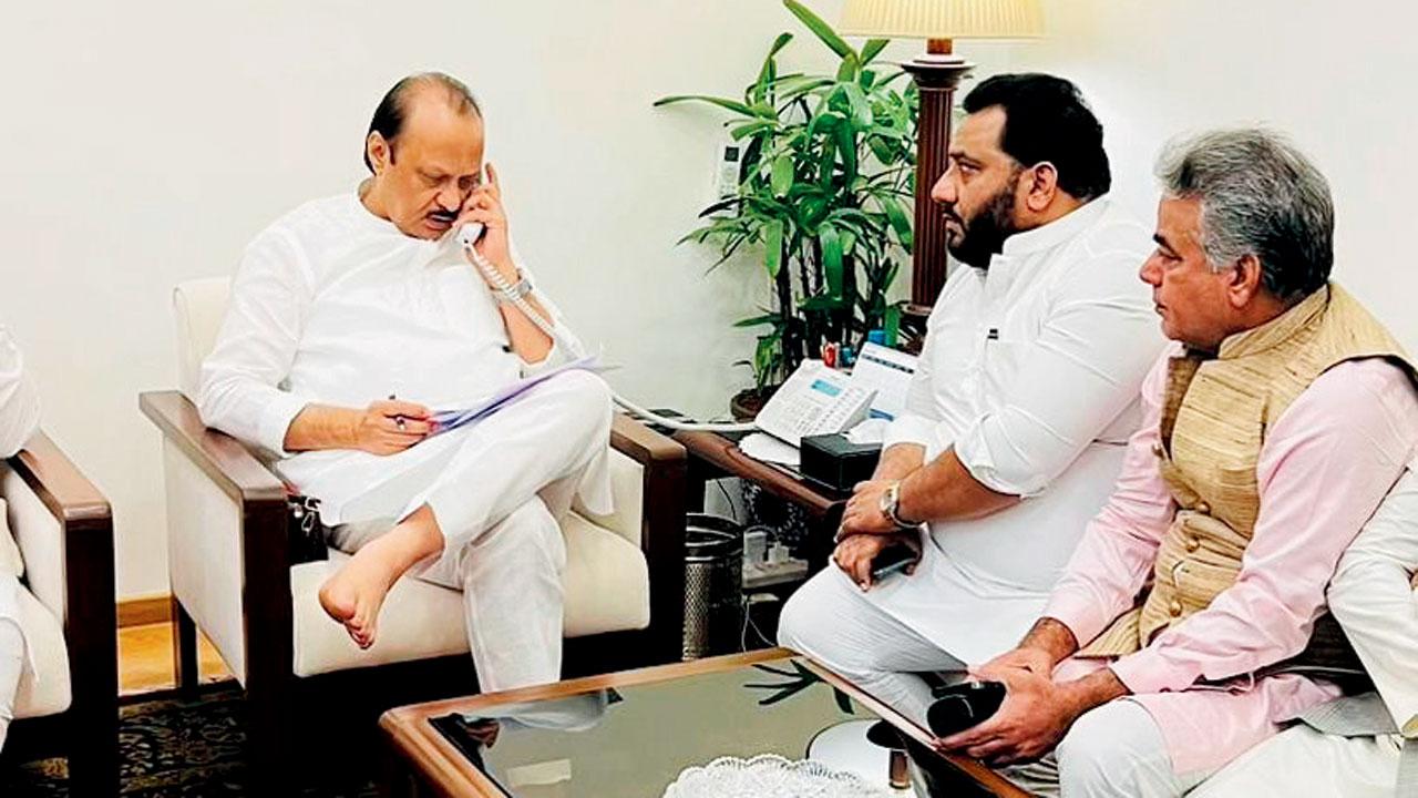 Muslim scholars from Mira Road and Mumbai met Ajit Pawar on Sunday