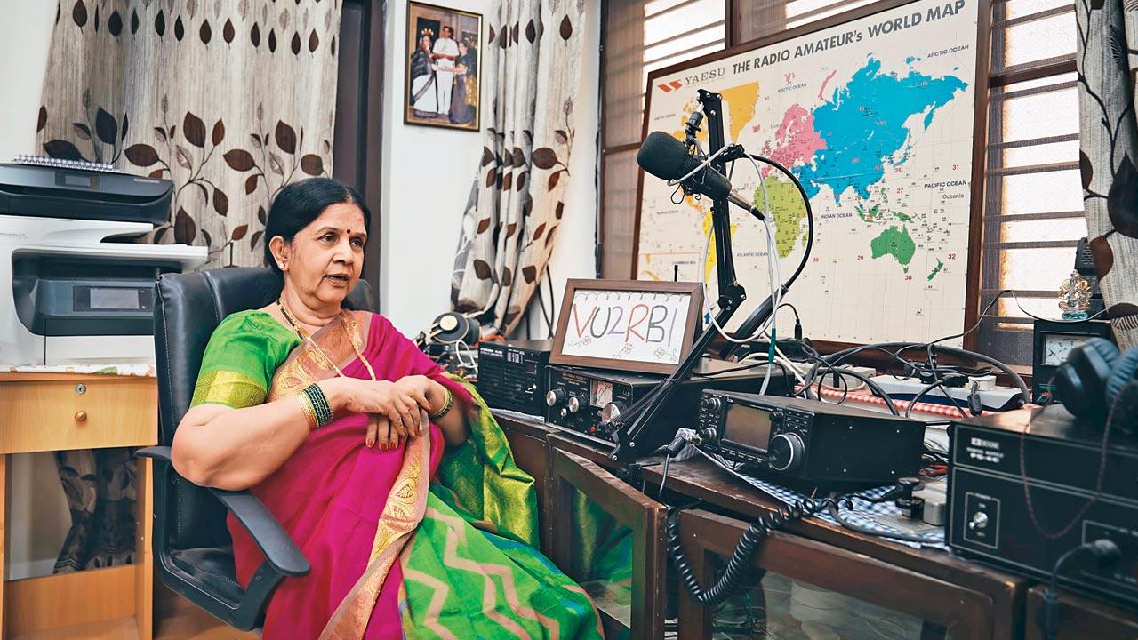 Bharathi Prasad runs an HAM radio (amateur radio) from New Delhi, and is connected with radio HAMs in almost every country of the world