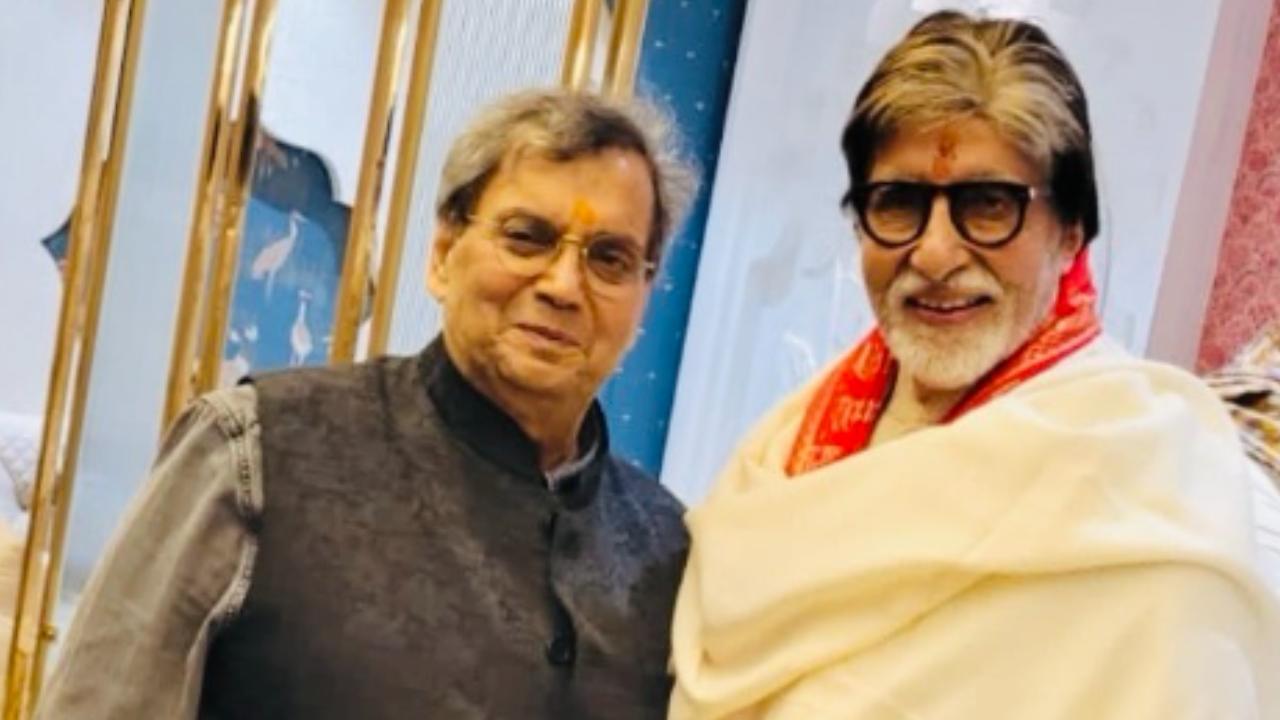 'Spoke a lot but without much words..' Subhash Ghai on meeting with Amitabh Bahchcan in Ayodhya