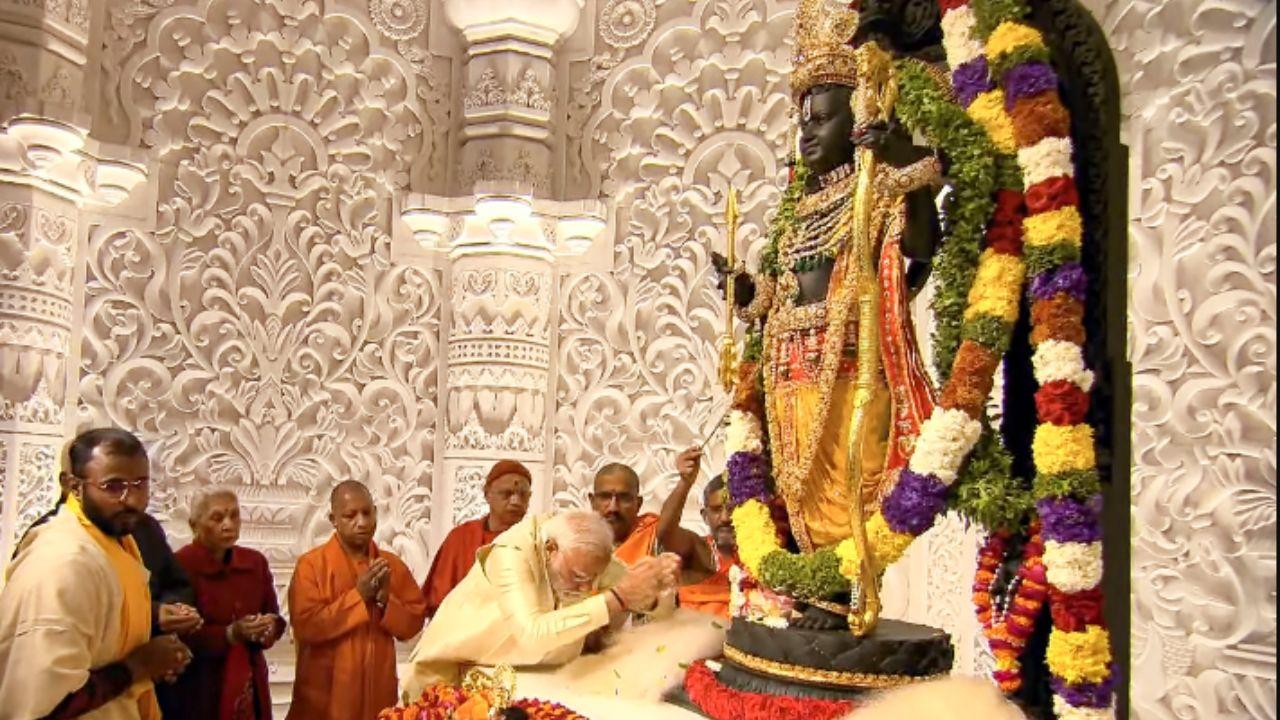 Subsequent days witnessed the idol entering the premises, installation in the sanctum sanctorum, and various rituals like Aushadhivas, Kesaradhivas, Ghritadhivas, Dhanyadhivas, Sugardhivas, Fruitdhivas, Pushpadhivas, and Madhyadhivas leading up to the grand ceremony.