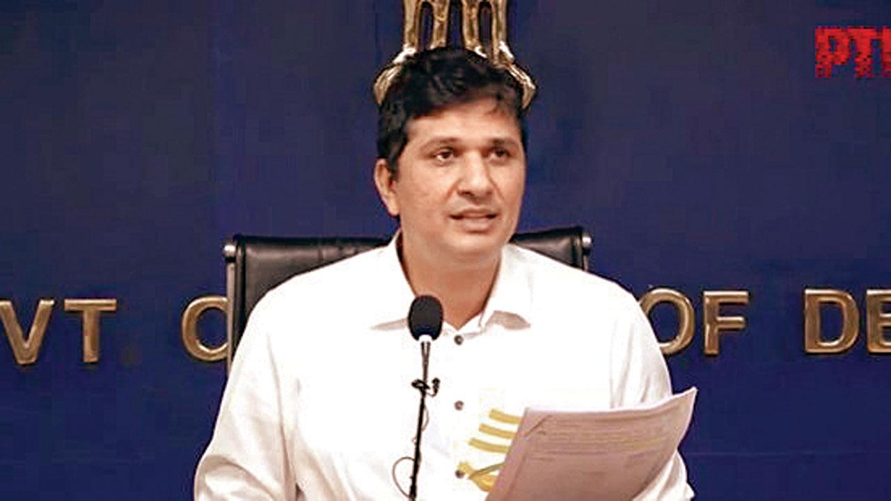 Saurabh Bharadwaj, health minister