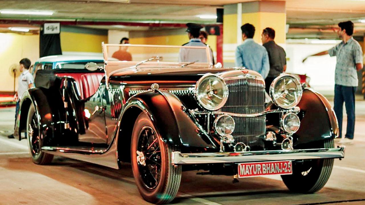 The royal family of Mayurbhanj’s 1937 Alvis, which is now owned by Nishant Dossa