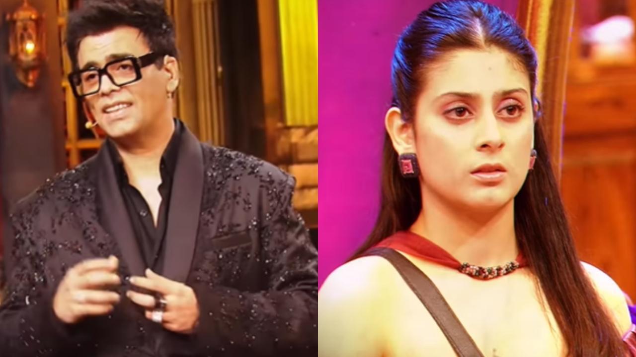 Bigg Boss 17: Karan Johar scolds Isha Malviya for having double standards