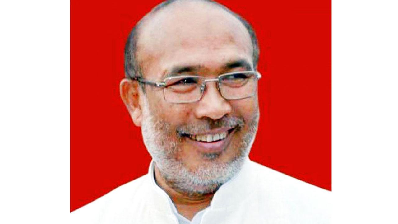 Manipur CM Biren holds meeting with 10 political parties