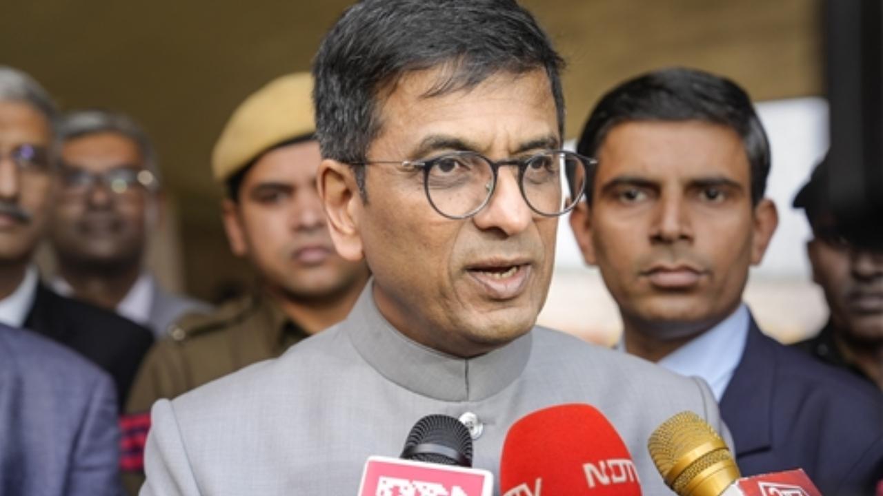 Adding his message, Chandrachud said that Gandhi's life message of compassion, humanity and the oneness of humankind is a message for civilisations across the world