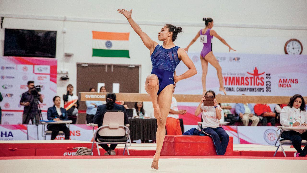 Dipa Karmakar shines at Sr National gymnastics