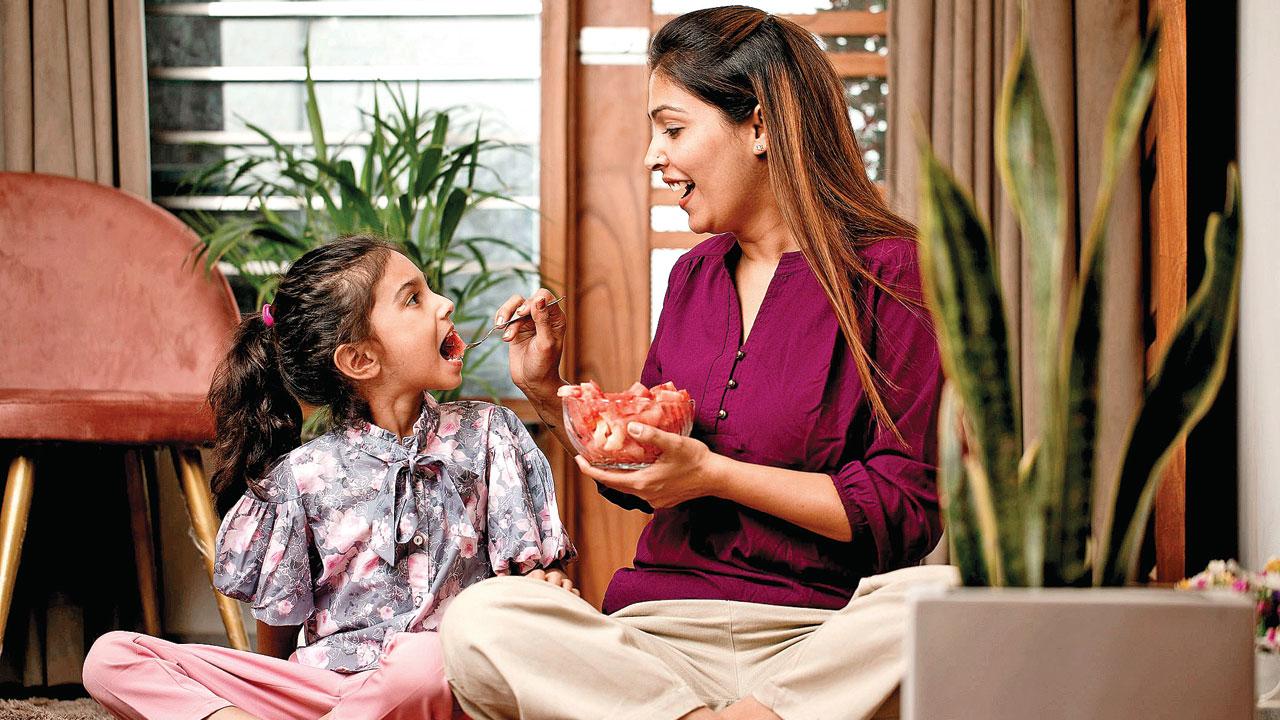 Ditch gadgets during meal time to bond with your child and teach them to enjoy their meal