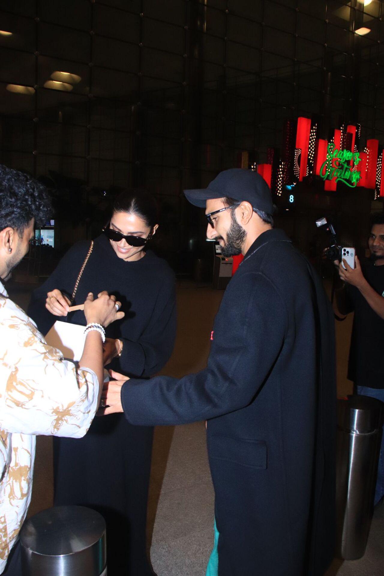 Deepika celebrated her birthday this year with her husband Ranveer Singh. She shared a picture of her birthday cake that read, 