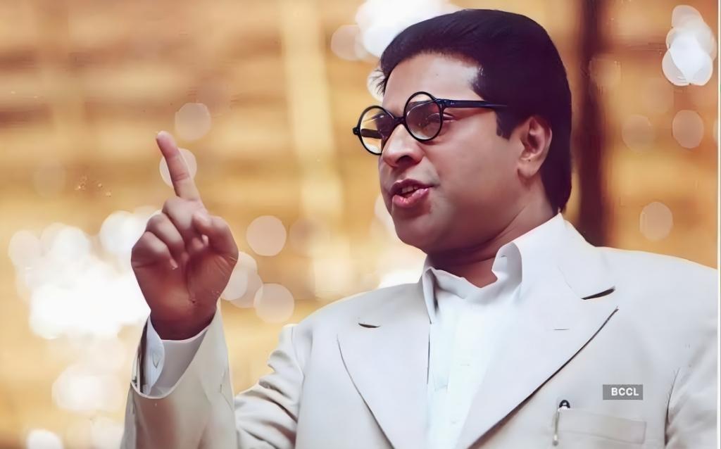Dr. Babasaheb Ambedkar (2010)Directed by Jabbar Patel, this autobiographical movie focuses on the life of Babasaheb Ambedkar, portrayed by Mammootty. Gandhi is portrayed in a nuanced manner, with Mohan Gokhle taking on the role.