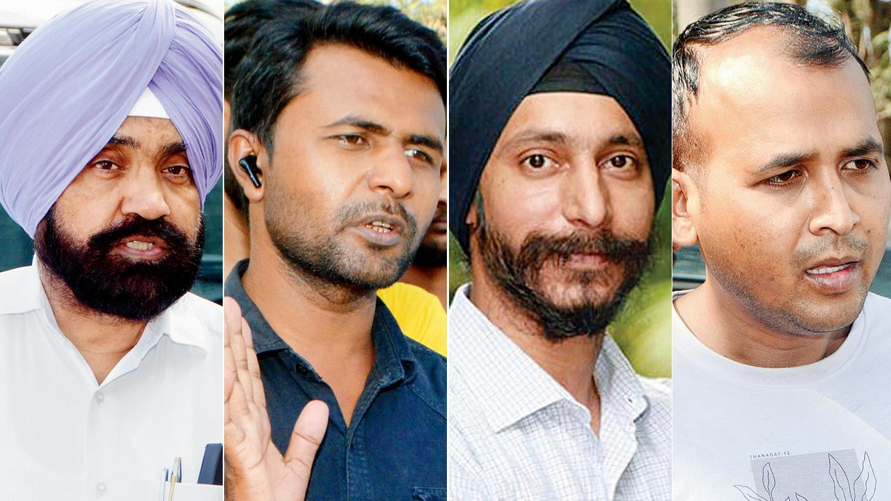 Bal Malkit Singh, Gyan Sharma, Prof Amarpreet Singh Guhra and Javed Khan. Pics/Satej Shinde