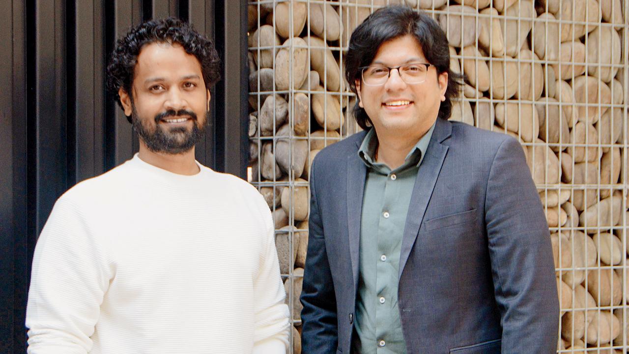 (Left) Anil Chaudhary, director of Vice India, (Right) DocuBay COO Girish Dwibhashyam who greenlit the documentary. Pics/Satej Shinde