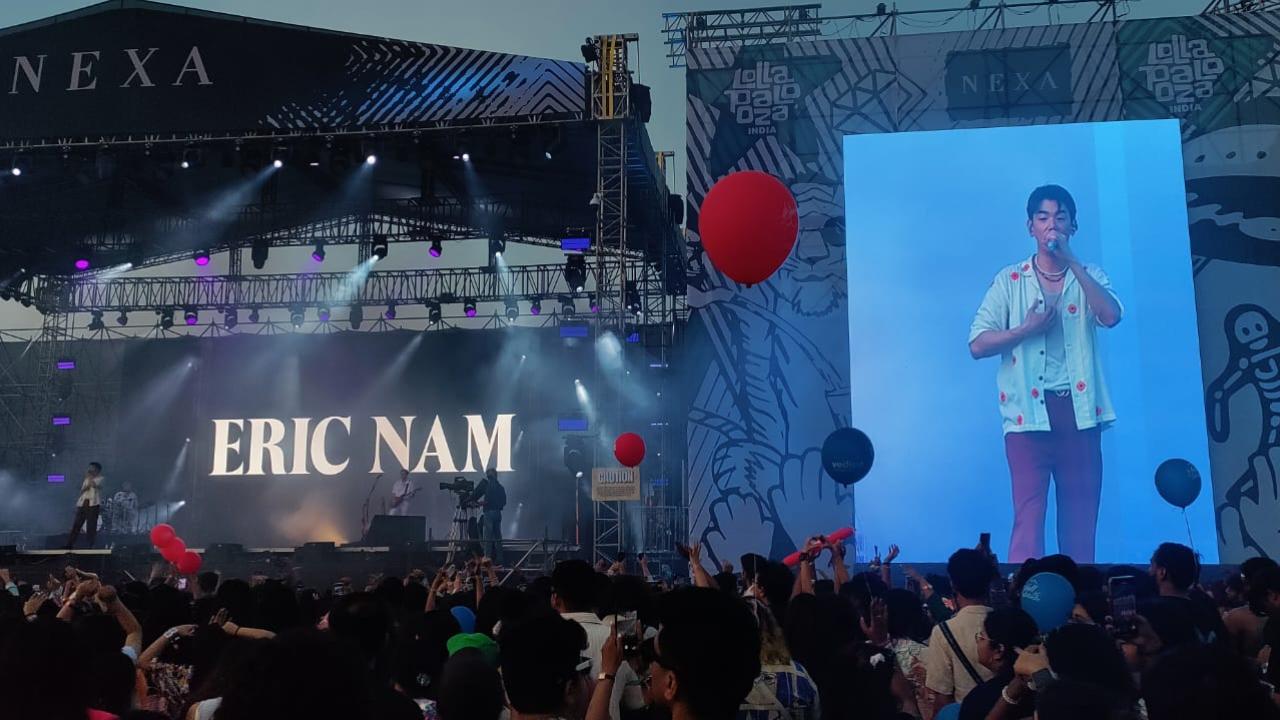 K-pop sensation Eric Nam takes off from where The Rose started to mesmerise young and old Korean music fans with a special performance by Armaan Malik.