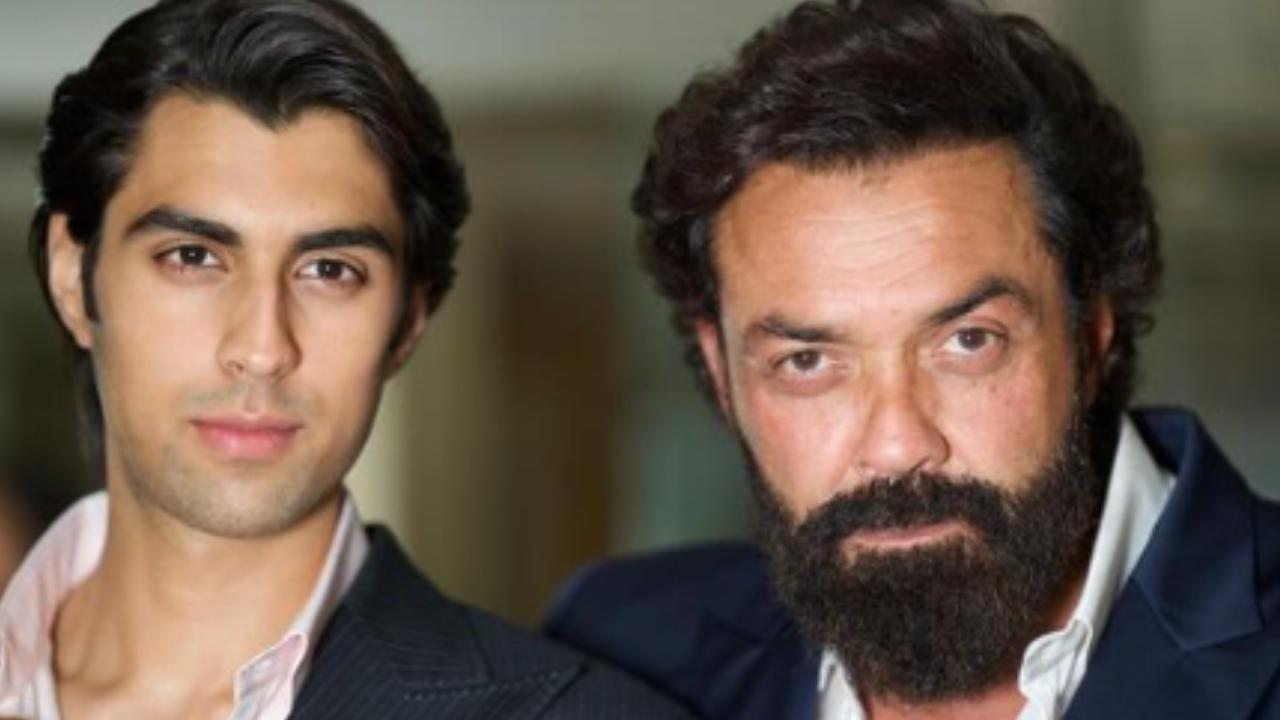 Bobby Deol shares pictures with his son Aryaman, Priety Zinta reacts