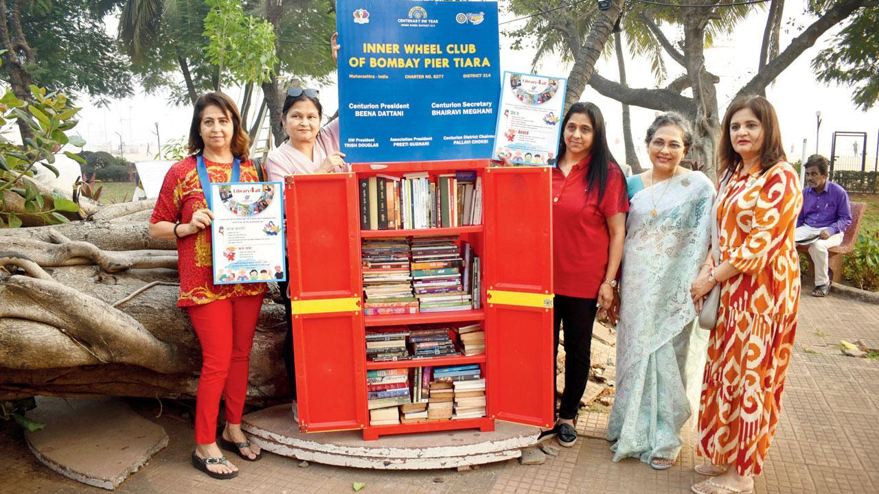 Mumbai: Free library comes up at Girgaon Chowpatty's Nana Nani Park