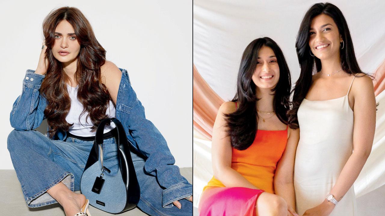 (From left) Gabriella Demetriades, Nishika and Twisha Bhagat