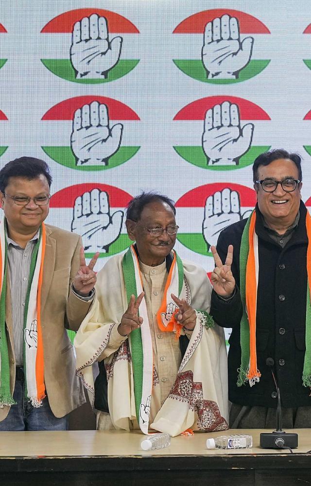 Giridhar Gamang rejoins Congress