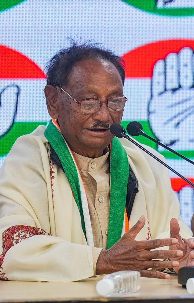 Congress is the only party in the country that does principled politics, said the former nine-time MP from Koraput