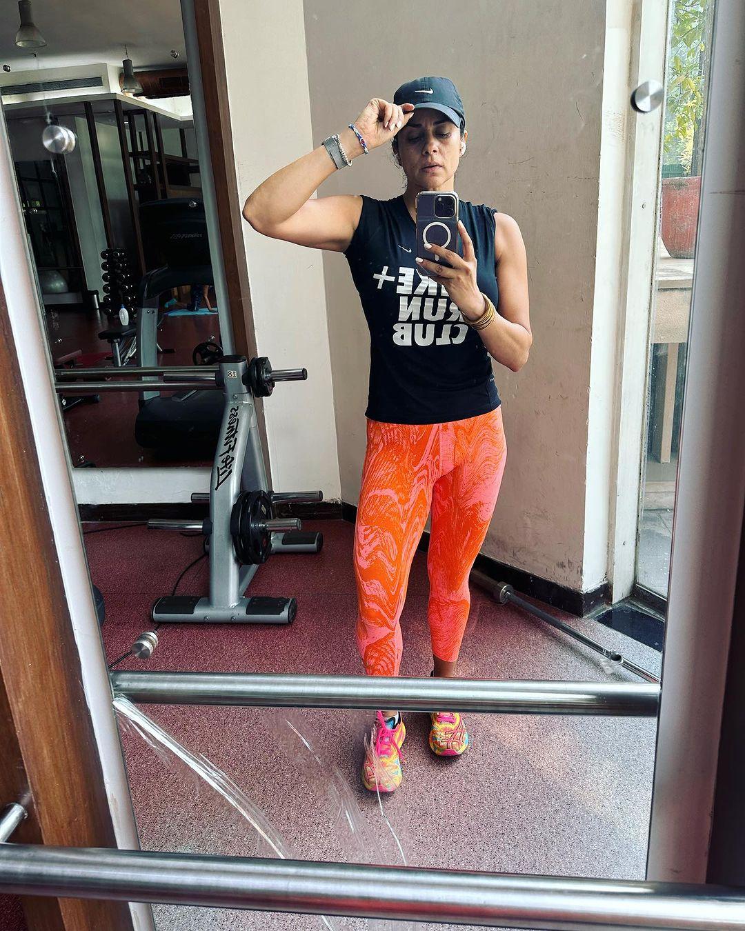 Hitting 10,000 steps in the course of her day is an extremely crucial part of Gul Panag's fitness routine.