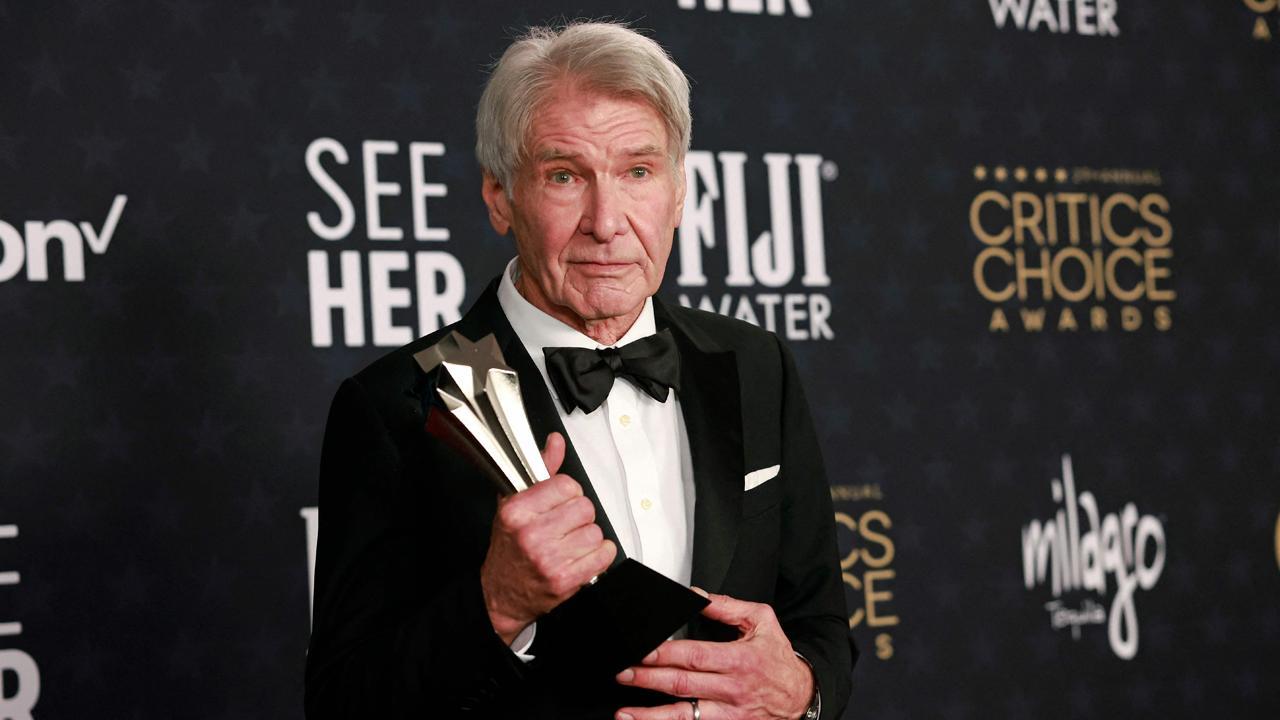 Harrison Ford wins Critics Choice Career Achievement award