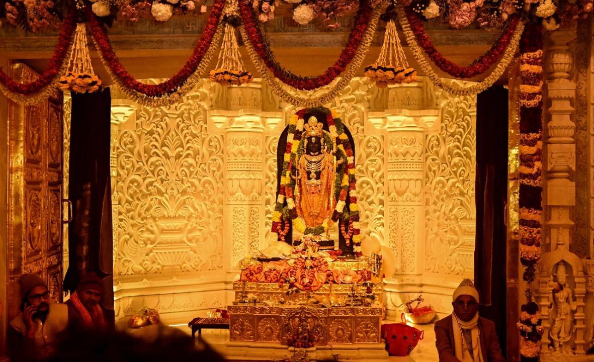 Ram temple in Ayodhya opens doors for public