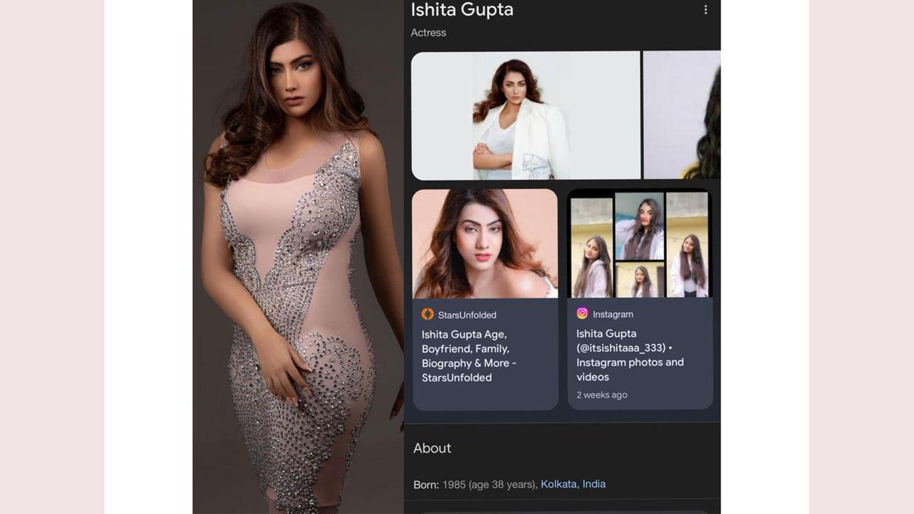 Ishita Gupta`s Google Knowledge Panel vandalized with unauthorized changes, the actress` hilarious reaction is unmissable