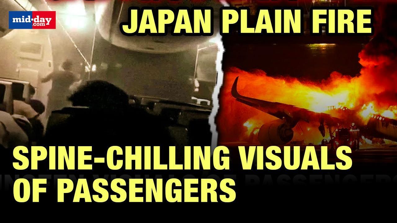 Japan Plane Collision: Unseen Video Of Onboard Passengers