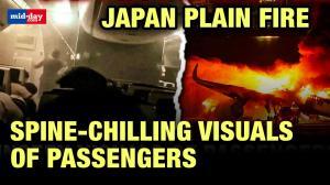 Japan Plane Collision: Unseen Video Of Onboard Passengers