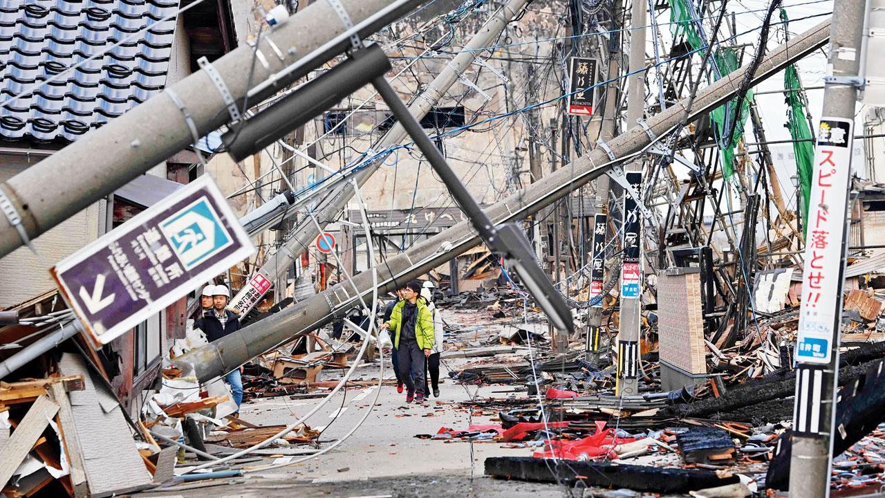 Japan quake death toll goes up to 84