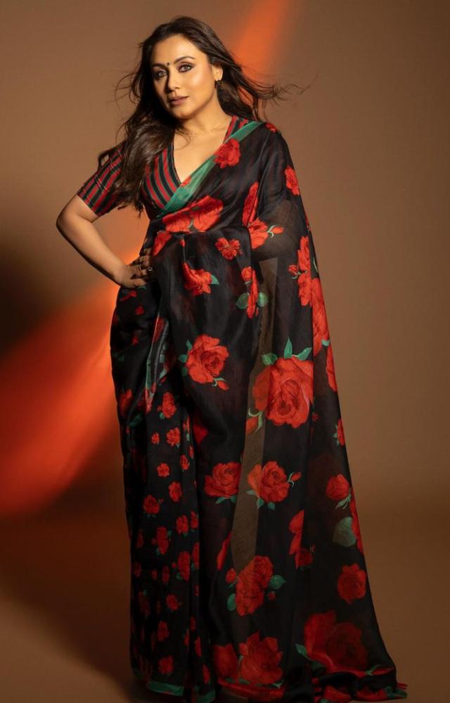 Rani Mukerji is undoubtedly an epitome of grace; the actress consistently impresses us with her impeccable style