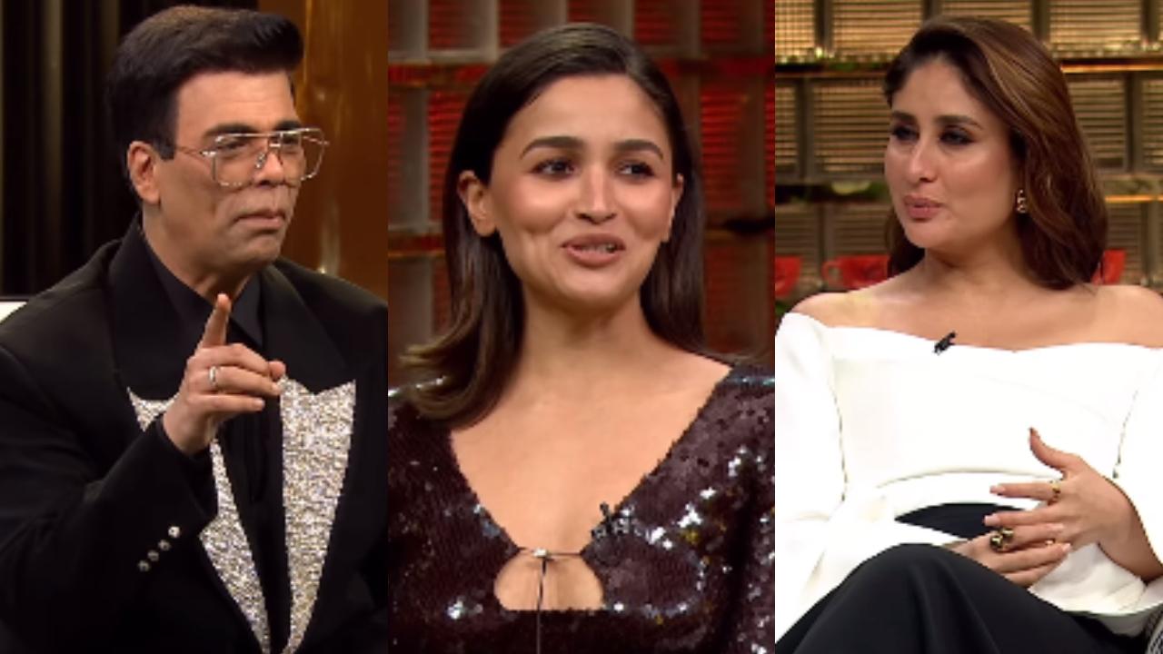 Alia Bhatt and Kareena Kapoor Khan shared laughter and happy conversations about their life on the fourth episode. Kareena Kapoor Khan and Alia Bhatt, the leading ladies of Bollywood, who are also sisters-in-law, spoke about their children, husbands, family lives and being at the peak of their careers