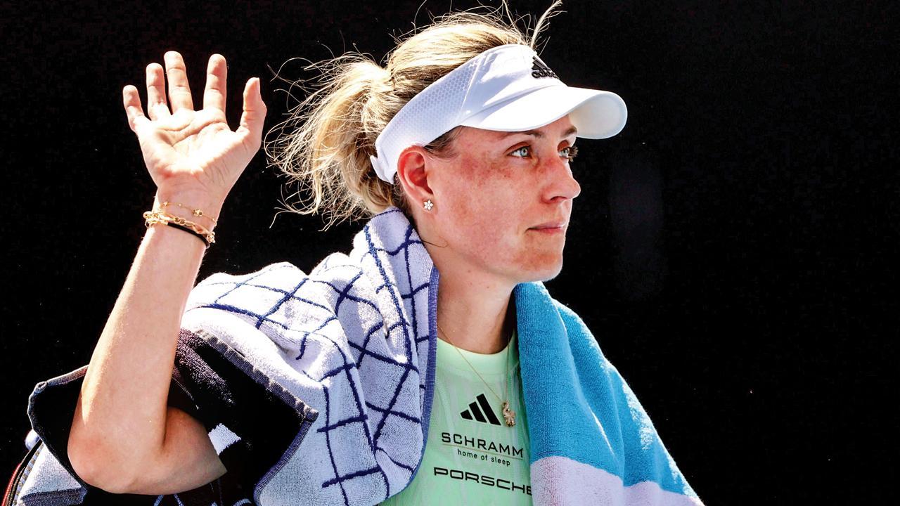 New mum Kerber undeterred by first-round exit