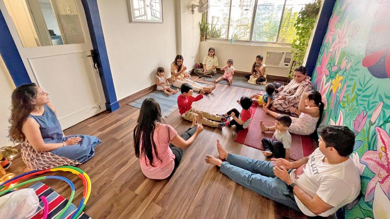 Two previous sessions conducted for children at the Khar venue