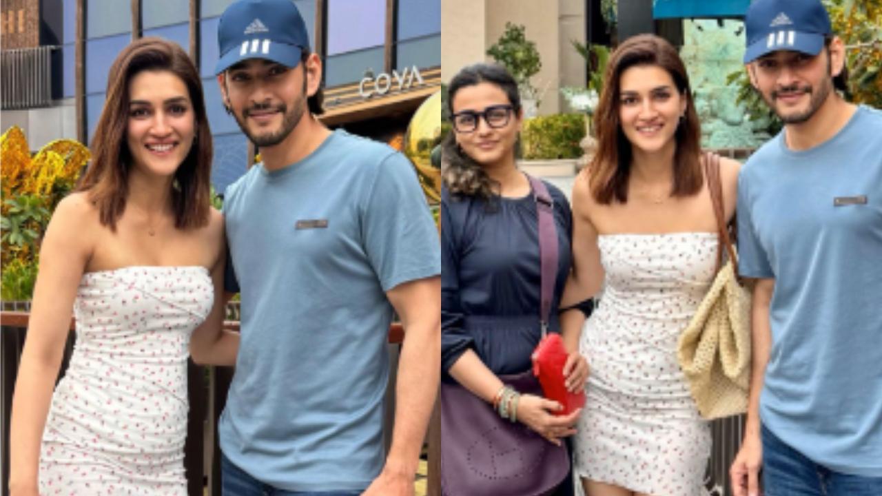 Kriti Sanon reunites with former co-star Mahesh Babu as she celebrates 10 years since her South debut