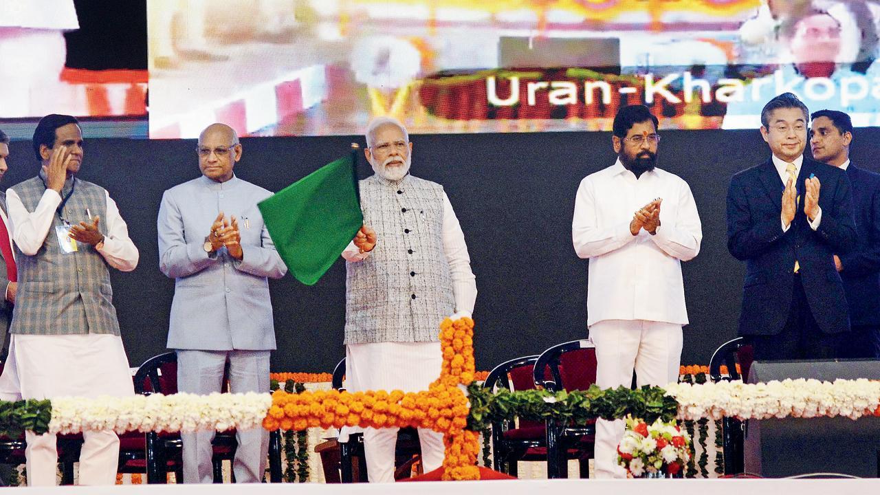 With Mumbai's Atal Setu, long-pending railway projects were launched too