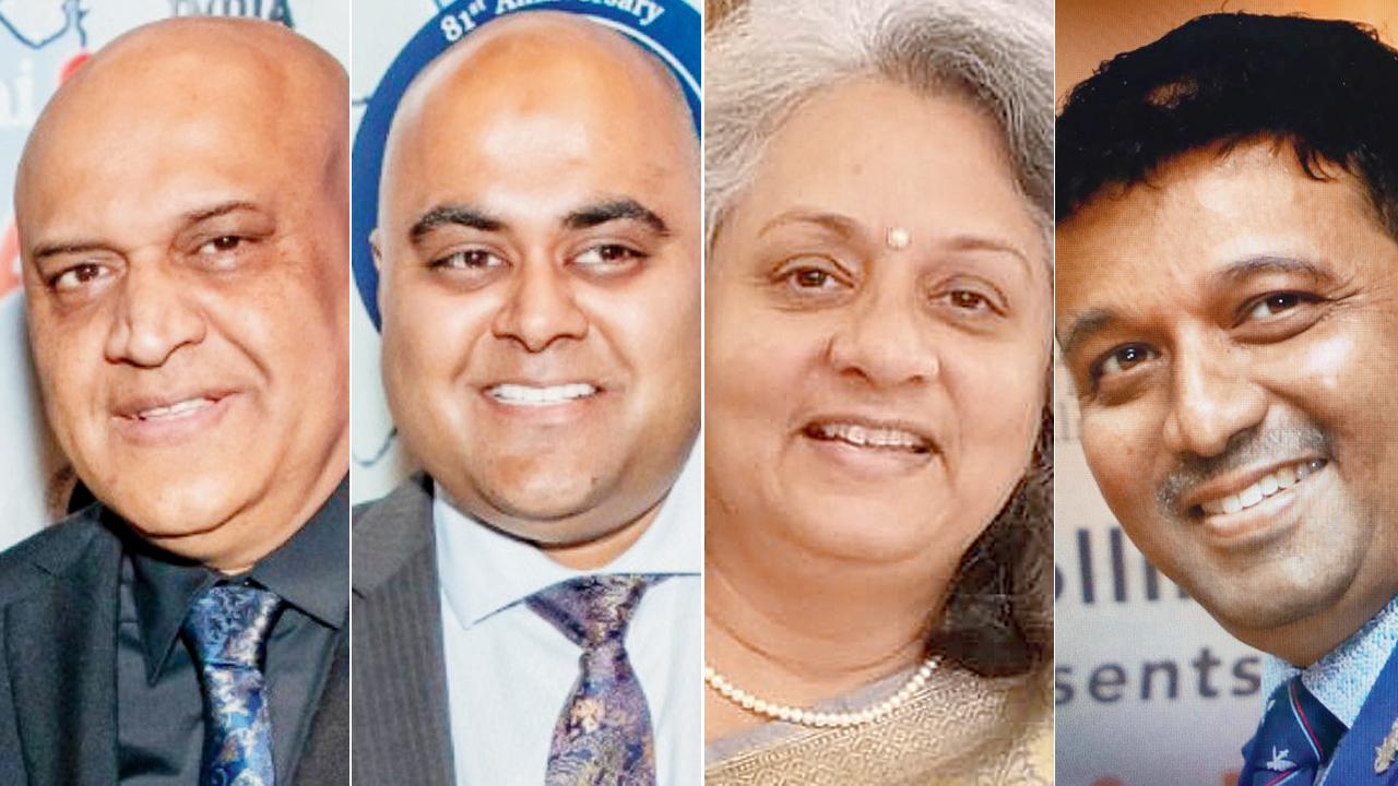 Kash Kumar Solanki, Emile Solanki, Anita Yewale and Srikant Kesnur
