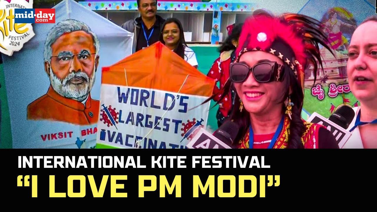 International Kite Festival: Participants Of Kite Festival Heap Praise On PM Mod