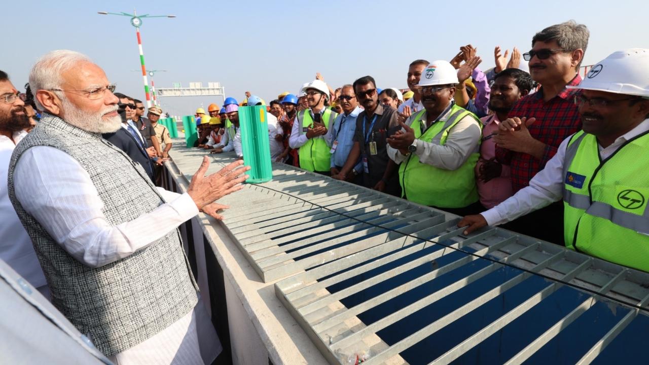 PM Modi said that he is delighted to inaugurate Atal Setu, a significant step forward in enhancing the ‘Ease of Living’ for citizens. This bridge promises to reduce travel time and boost connectivity, making daily commutes smoother, he said