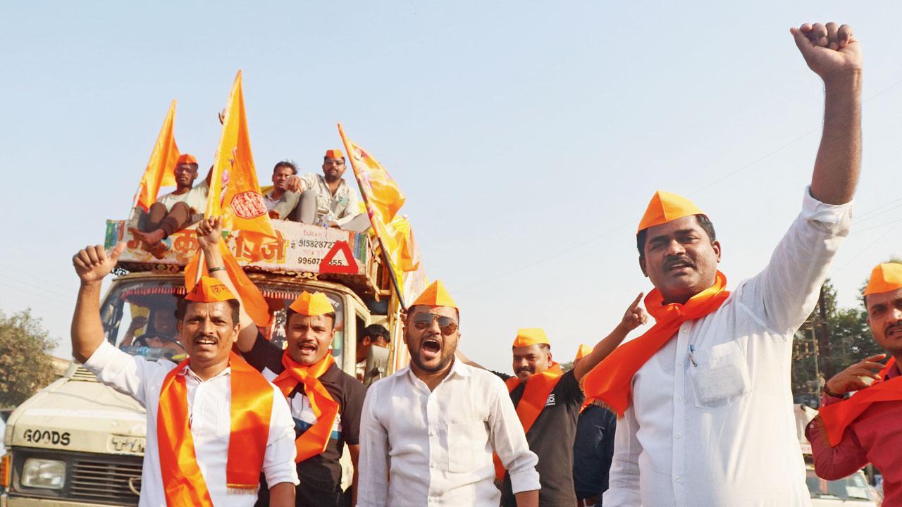 Manoj Jarange-led Maratha yatra to enter Mumbai today