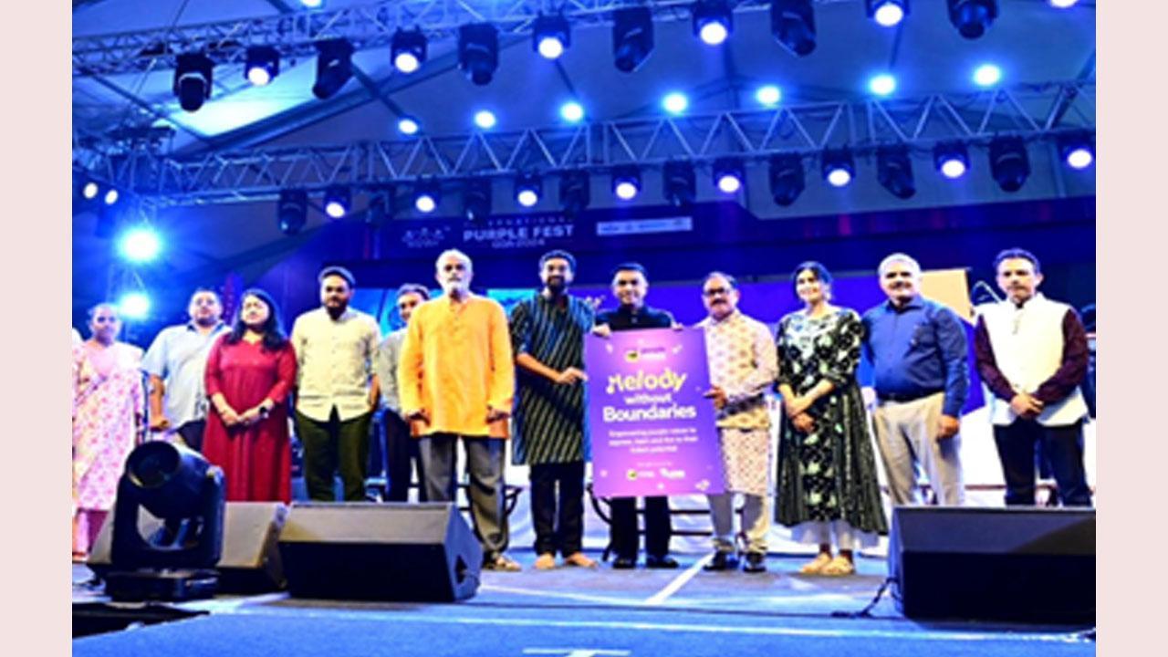 Goa CM Pramod Sawant unveils India's First Inclusive Musical App- PURPLE RIYAZ