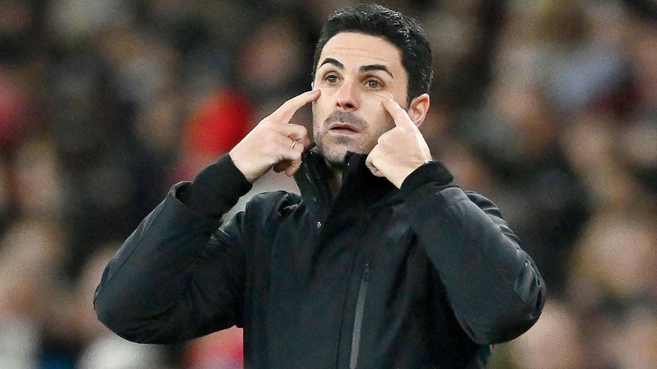 Arsenal manager Mikel Arteta