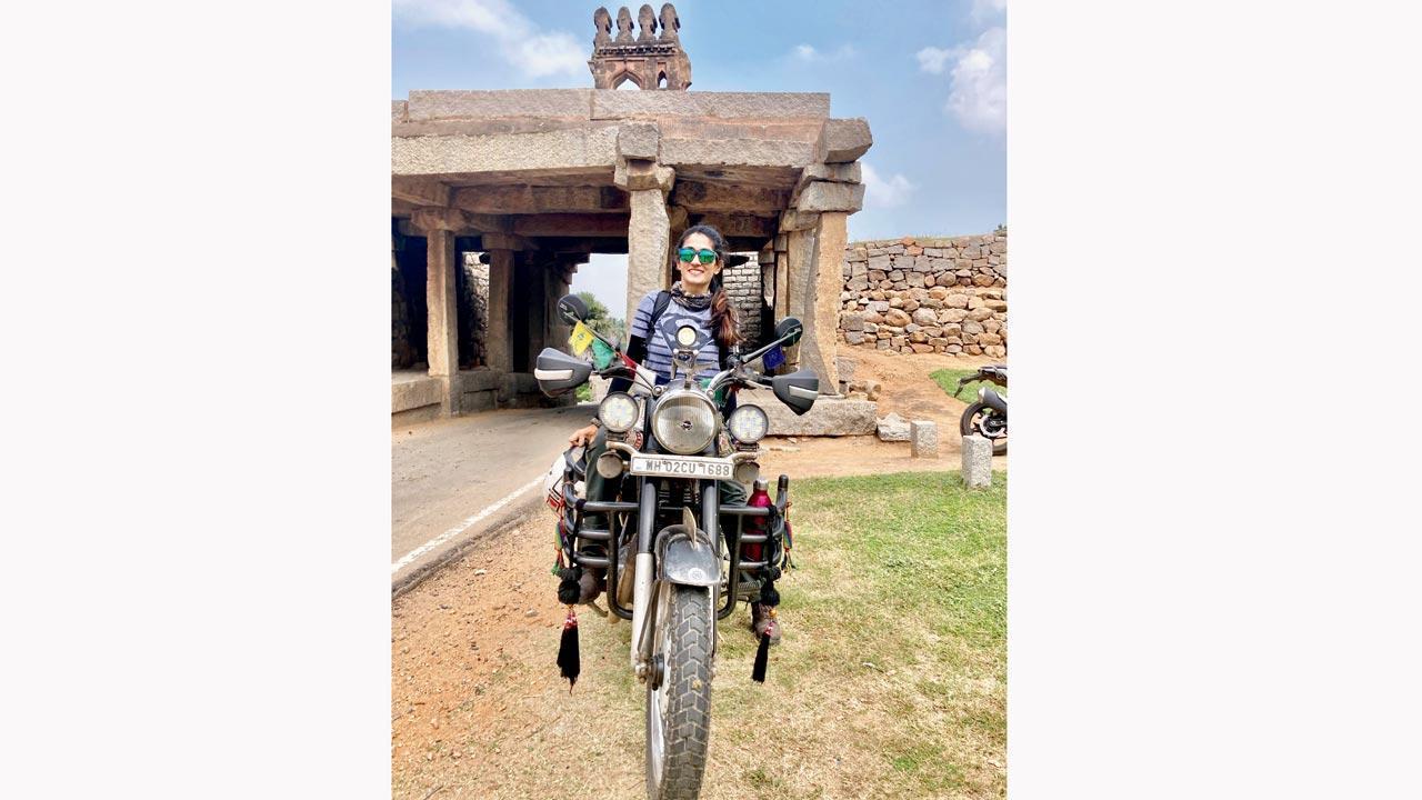 Motorcycle diaries with Rama