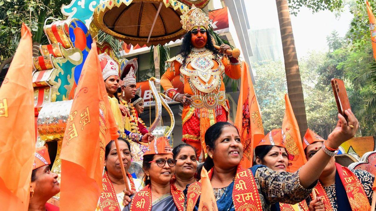 Against the backdrop of Mumbai's fervour, Ayodhya gears up for the Pran Pratishtha ceremony of Lord Shri Ram Lala at the Shri Ram Janmabhoomi on January 22. The city is buzzing with excitement as preparations reach a crescendo for this monumental event.