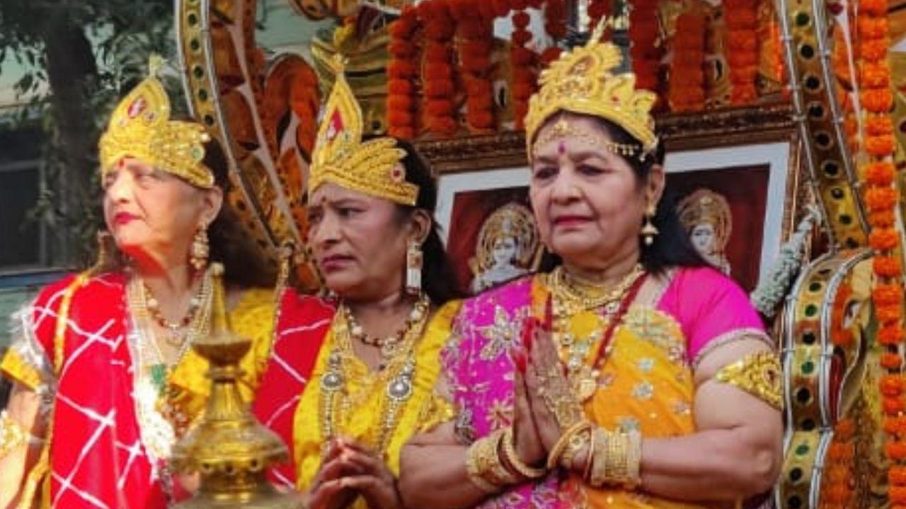 The atmosphere across India is festive with several persons chanting 'Jai Shree Ram' ahead of the Ram Mandir temple's consecration in Ayodhya. 