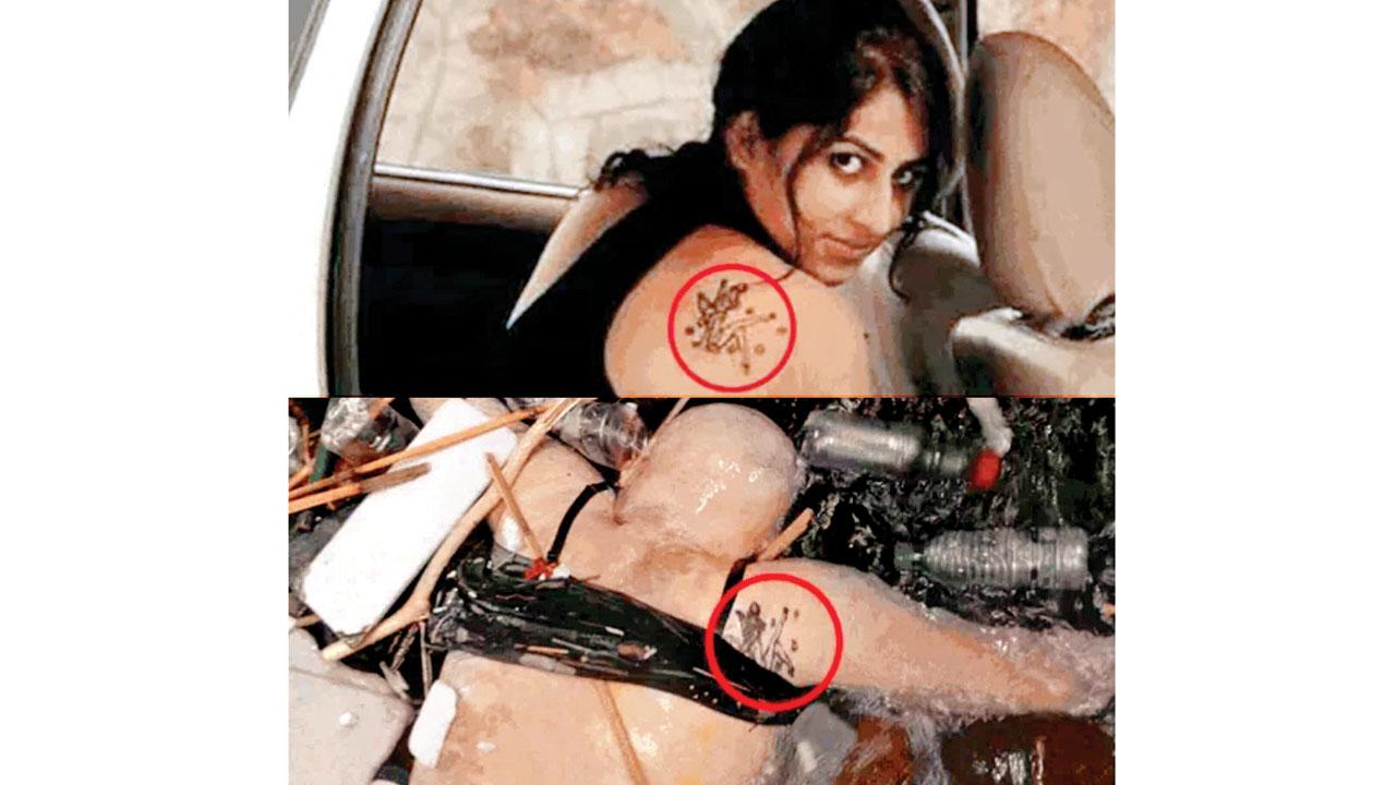 Divya Pahuja’s severely decomposed body, which was pulled out of the Bhakra canal in Fatehabad, was identified on the basis of a tattoo on her upper back