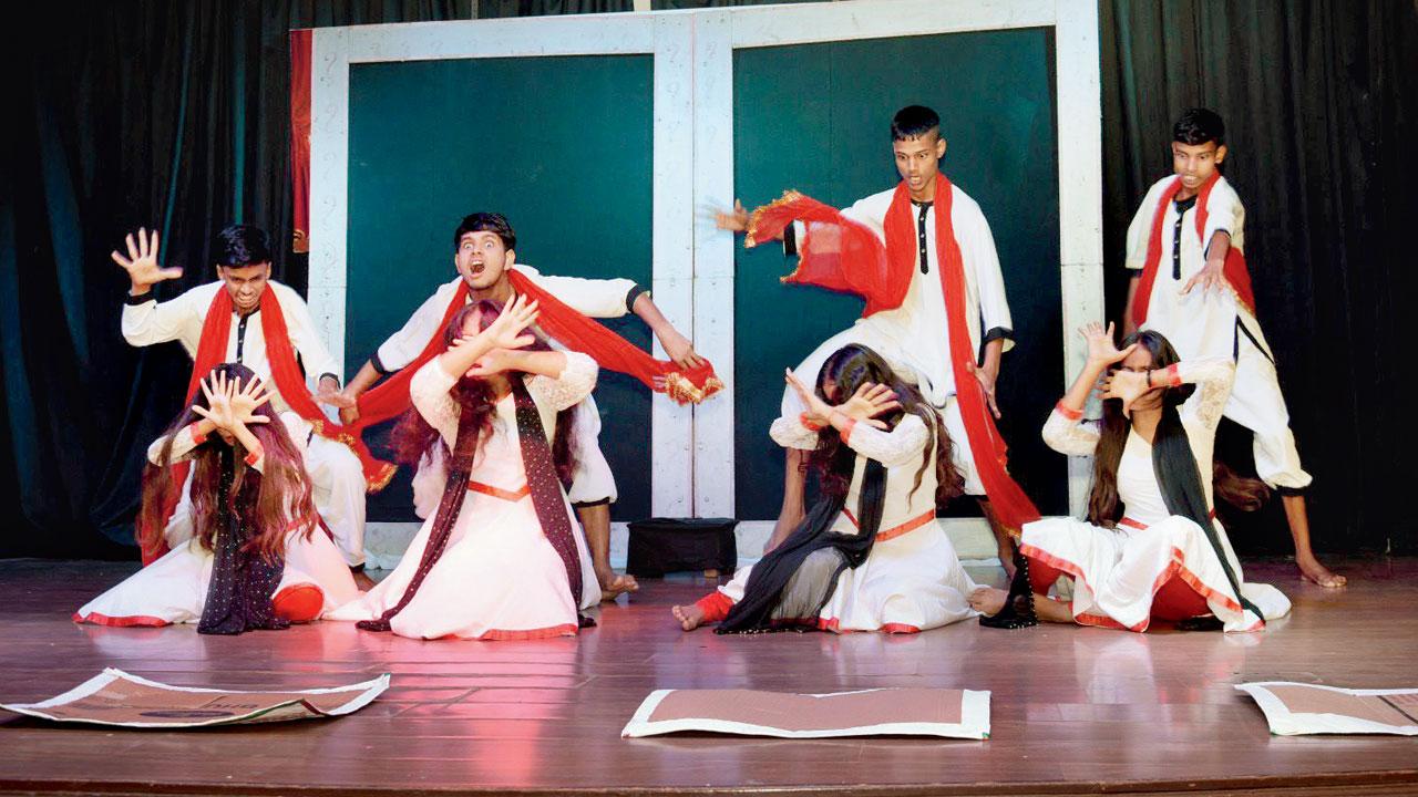 A moment from one of the winning plays to be performed at the fest