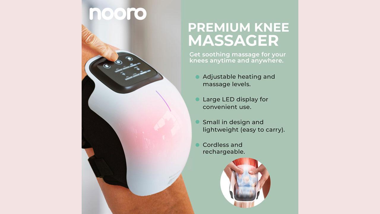 Nooro Knee Massager Review: Soothe Joint Pain Effortlessly!