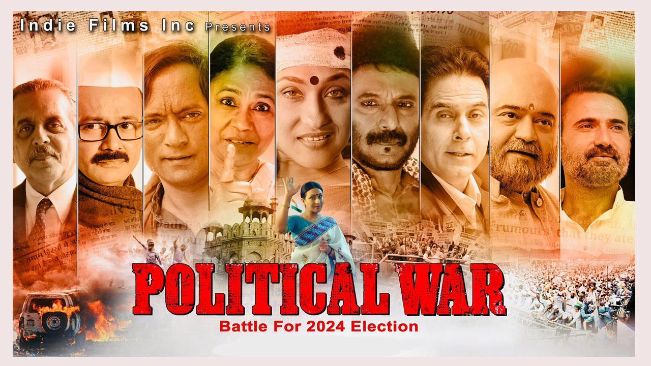 Filmmaker Mukesh Modi unveils the teaser of his upcoming film 'Political War' 