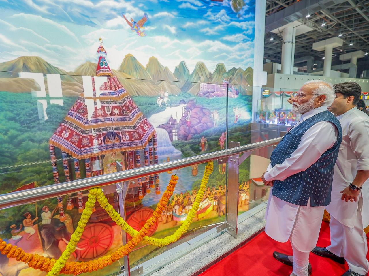 The new terminal building has been developed at a cost of more than Rs 1100 crore. The two-level new international terminal has the capacity to serve more than 44 lakh passengers annually and about 3,500 during peak hours, the Prime Minister's Office (PMO) informed earlier through an official release