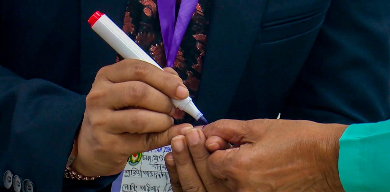 <p>The voting is being held in 299 out of the 300 constituencies. The election to one seat will be held later due to the death of a candidate</p>